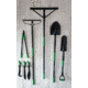 Hooyman Landscape Rake, Black/Green, 1116247