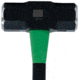 Hooyman Sledge Hammer,16lb, 36in, Black/Green, 1112260