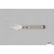 Hopkins Hammered Spoon w/Bucktail Treble Hook, Stainless Steel, 1 1/4oz, 3 1/2in, 3BW