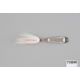 Hopkins Shorty Hammered Spoon w/Bucktail Treble, Stainless Steel, 3/4oz, 2 1/2in, 75BW