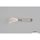 Hopkins Shorty Hammered Spoon w/Bucktail Treble, Stainless Steel, 5/8oz, 2 1/2in, 58BW