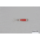 Hopkins Shorty Smoothie Spoon w/Plain Treble, Red Prism, 1/2oz, 2 1/4in, SM45R