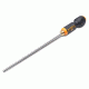 ONE PIECE STAINLESS STEEL CLEANING ROD - .22 RIFLE  36" ROD