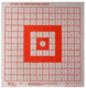 Hoppes 100yd. Sighting Target 1in. 14 x 14 Paper 20pk S5