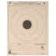 Hoppes 50ft Junior Rifle Single Bull 7 x 9 Paper A1 10 Packs