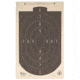 Hoppe's 50 ft Rapid Fire Silhouette 12x20 Target B24