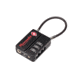 Hornady 96023 Flex Micro TSA Lock Open W/ Combination Black