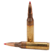 Hornady Match .338 Lapua Magnum 285 grain Extremely Low Drag Match Brass Cased Centerfire Rifle Ammo, 20 Rounds, 82300