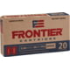 Hornady Frontier 5.56x45mm NATO 55 grain Ball (M193) Full Metal Jacket (FMJ) Brass Centerfire Rifle Ammunition
