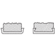 Hornady Crimp-On Gas Check 6.5mm 7040H, 25 Cal Gas Checks, 7030