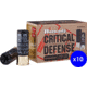 Hornady Critical Defense 12 Gauge 8 Pellet 2.75 in #00 Buck Centerfire Shotgun Buckshot Ammo