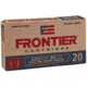 Hornady Frontier .223 Remington 55 grain Hollow Point Brass Cased Centerfire Rifle Ammo, 20 Rounds, FR140