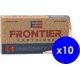 Hornady Frontier 6.5mm Grendel 123 grain Full Metal Jacket Brass Cased Centerfire Rifle Ammo