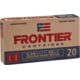 Hornady Frontier 5.56x45mm NATO 55 grain Hollow Point Brass Cased Centerfire Rifle Ammo, 20 Rounds, FR240