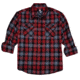 Hornady Gear Flannel Shirt - Mens, Large, Red/Black/Gray, 32193