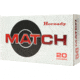 Hornady Match .22 ARC 88 Grain ELD-M Brass Cased Rifle Ammo, 20 Rounds, 81543