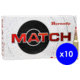 Hornady Match .224 Valkyrie 88 grain Extremely Low Drag Match Brass Cased Centerfire Rifle Ammo, 200 Rounds