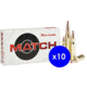 Hornady Match 6.5mm PRC 147 grain Extremely Low Drag Match Brass Cased Centerfire Rifle Ammo