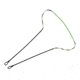 Horton Archery Premium Viper X Bone Collector String Flo-Green/Black Candy Cane Twist