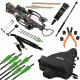 Horton Archery Vortec RDX Crossbow w/ 3x Pro-View 2 Scope, Dedd Sled 50, 135, Mossy Oak Country Camo, NH17060-5524 W/ Vanguard Veo Shooting Stick
