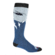 Hot Chillys Heli Mid Volume Sock - Mens, Heli/Blue, Medium, HC2851P-295-M