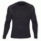 Hot Chillys Mens Micro Elite Chamois CREWNECK, Black, L HC9909-Black-L