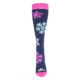 Hot Chillys Snowflakes Mid Volume Sock - Womens, Snowflakes/Lapis, Medium, HC2848P-236-M