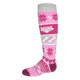 Hot Chillys Youth Critters Mid Volume Sock, Critters/Pink, Extra Small, HC2842P-973-XS