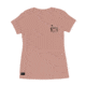 HOWITZER Best Friend S/S Vneck Tee - Womens, Desert Pink, Small, CVW7133-DEPK-S