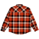 HOWITZER Canteen L/S Flannel - Mens, Rust/Black Plaid, 2XL, 371WV126-RUBK-2X