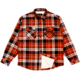 HOWITZER Canteen L/S Flannel - Mens, Rust/Black Plaid, Extra Large, 371WV126-RUBK-XL