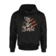 HOWITZER Home Of The Brave Hood - Mens, Black, Extra Large, CV6004-BK-XL