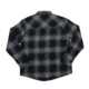 HOWITZER Never Surrender L/S Flannel - Mens, Black, 2XL, 371WV108-BK-2X