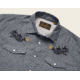 Howler Brothers Gaucho Snapshirt - Mens, Blue Oxford / Howler Posse, Large, 120719S-POS-L