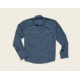 Howler Brothers Gaucho Snapshirt - Mens, Cobalt Microstripe / Dos Gallos, 2XL, 120719S-GAL-XXL