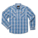 Howler Brothers H Bar B Long Sleeve Shirt - Mens, Panhandle Plaid/ Deacon Blue, Medium, 125719F-PPB-M