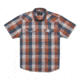 Howler Brothers H Bar B Snapshirt - Mens, Alpine Plaid/Light Blue / Dijon, L, 122220S-WPM-L