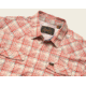 Howler Brothers H Bar B Tech Shirt - Mens, Salvo Plaid / Mars Red, Medium, 123319S-SPR-M