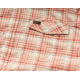 Howler Brothers H Bar B Tech Shirt - Mens, Salvo Plaid / Mars Red, Medium, 123319S-SPR-M