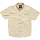 Howler Brothers Matagorda Shortsleeve - Mens, Shoreline Plaid / Sunny Yellow, Medium, 124619S-SPY-M