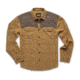 Howler Brothers Quintana Quilted Flannel - Mens, Las Cruces Plaid/ Officer Khaki, Extra Large, 125319F-LCK-XL