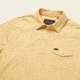Howler Brothers Ranchero Polo T-Shirt Mens, Sunflower Heather, M, 124320S-SFH-M
