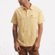 Howler Brothers Ranchero Polo T-Shirt Mens, Sunflower Heather, M, 124320S-SFH-M