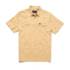 Howler Brothers Ranchero Polo T-Shirt Mens, Sunflower Heather, M, 124320S-SFH-M