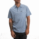 Howler Brothers Ranchero Polo T-Shirt Mens, Vintage Blue Heather, S, 124320S-VBH-S