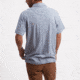 Howler Brothers Rookery Polo T-Shirt - Mens, Palm Climber/Cream Heather, M, 121920S-LGH-M