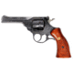 Harrington &amp; Richardson 999-Sportsman Revolver, .22 Long Rifle, 4in barrel, blued finish steel frame, checkered walnut w/medallion grip, revolving chamber, fixed blade front, adjustable rear, 9 round cylinder, HR-999 SP-.22LR-4-1-FRRMPG