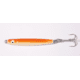 HR Tackle Painted Stingsilver Jig, 1 1/4 oz, Organe Back White Belly, 1542OR