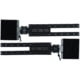 HRT Tactical Gear XVC 3in Structural Cummerbund, Black, LG/XL, HRT-STCB2B-XL-BK