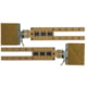 HRT Tactical Gear XVC 3in Structural Cummerbund, Coyote Brown, S/M, HRT-STCB2B-SM-CB